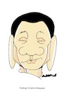 Cartoon: Rodrigo Duterte (small) by Amorim tagged rodrigo,duterte,philippines