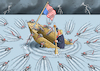 Cartoon: RATTEN BESIEDELN DAS SINKENDE BO (small) by marian kamensky tagged trump,und,der,hurrikan,milton,us,wahlen,jeff,bezos,dreht,durch,the,washington,post,musk,tesla