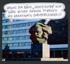 Cartoon: kraftklub (small) by Andreas Prüstel tagged chemnitz kraftklub band karlmarxstadt sachsen sächsisch nischel