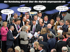 Cartoon: heute im parlament (small) by ab tagged deutschland,regierung,berlin,digital,organspende