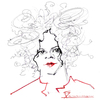 Cartoon: Jack White (small) by ionutbucur tagged white,stripes,jack