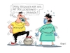 Cartoon: Locker vom Hocker (small) by RABE tagged virus,corona,pandemie,coronakrise,rabe,ralf,böhme,cartoon,karikatur,pressezeichnung,farbcartoon,tagescartoon,viren,virenschutz,mundschutz,desinfektion,föderal,föderalismus,ländersache,ausgangsbeschränklungen,abstand,abstandhalten,kontaktsperren,aufhebung,exit,coronabeschränkungen,trainer,fitnessübung,lockerungsübung