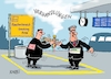 Cartoon: Pfeifen und Friedenspfeife (small) by RABE tagged bahn,db,bahnkunden,fahrpreis,fahrpreiserhöhung,rabe,ralf,böhme,cartoon,karikatur,pressezeichnung,farbcartoon,tagescartoon,schnellzug,bahnticket,schlusslicht,passagiere,bahnreisende,puffer,bahnstreik,gdl,lokführerstreik,lokführer,welselsky,streikende,streikpause,frieden,friedenspfeife,bahnsteig,raucherbereich,smoker,area,verhandlungen