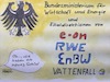 Cartoon: Filialdirektion (small) by Pralow tagged energiewende,klimaschutz,klimawandel,eeg,finanzministerium,gabriel,koruption,die,großen,vier,eon,rwe,vattenfall,bnbw