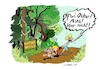 Cartoon: Rettet den Wald (small) by Jens Natter tagged wald,wälder,schützen,natur,naturschutz,hunde,hundehalter,heckenschere,paar,gag,cartoon,witz,comic