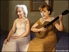 Cartoon: primo maggio (small) by edoardo baraldi tagged merkel,lagarde