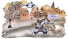 Cartoon: Hundeausbildung (small) by HSB-Cartoon tagged hunde,hundeausbildung,hundeerziehung,hundeschule,hundehalter,herrchen,frauchen,schäferhund,maulkorb,kampfhunde,dogge,dobermann,mastiff,angst,hundeleine,leinenzwang,gassigehen,hundeerzieher,haushund,aggressiv,deutsche,hundehaltung,hundesaachkunde