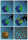 Cartoon: The touch of evil (small) by Enrico Bertuccioli tagged war,worldwar,destruction,devastation,death,atomicwar,nuclearwar,planetearth,earth,nuclearweapons,nuclerbomb,humanbeings,environment,civilization,victims,civilianvictims,apocalypse,political,politicalcartoon,editorialcartoon