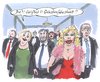 Cartoon: geliftet (small) by woessner tagged geliftet,lastenfahrstul,lift,schöheitsoperation,beautyfarm,op,botox,silikonbrüste,schönheitswahn,jugendwahn,alter,erotik,klatsch,mobbing