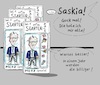 Cartoon: Action Avatare (small) by TomPauLeser tagged action,avatare,chatgpt,prompt,friedrich,merz,saskia,esken,söder,klingbeil,blister,blisterpach,starterpacket,figur,actionfigur,volume,billig,teuer,chatbots,kiavatar,ki,satire,satirecartoon,tompaule,schlapplachsachen,karikatur,satirekarikatur,kontaktavatar,prompten,trend,hype,netzttrend,netzhype