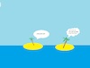Cartoon: Palmeninseln (small) by Flymon tagged palmen,einsam,palme,insel