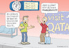 Cartoon: Fahrgäste sind auch Menschen (small) by Rovey tagged deutsche,bahn,db,zugverkehr,em,2024,europameisterschaft,fußball,fußballeuropameisterschaft,fußballspiele,sportevent,sommermärchen,menschenrechte,qatar,fahrgastrechte,bahnreise,fahrgäste,bahnhof,zugausfall,zugausfälle,verspätung,unzufriedenheit,pünktlichkeit,önpv,passagiere,verkehr,mobilität,fußballturnier,sponsoring,sponsor,fußballfans,bahnsteig,dialog,fahrplan