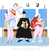 Cartoon: Small fun in the metro (small) by gungor tagged resistance,in,metro,car