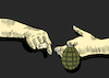 Cartoon: Finger Trick... (small) by berk-olgun tagged finger,trick