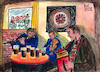 Cartoon: Pub Music (small) by Pascal Kirchmair tagged irish pub music spiddal county galway moments bernd weisbrod illustration drawing zeichnung pascal kirchmair irische impressionen cartoon caricature karikatur ilustracion dibujo desenho ink disegno ilustracao illustrazione illustratie dessin de presse du jour art of the day tekening teckning cartum vineta comica vignetta caricatura portrait retrato ritratto portret aquarelle watercolor watercolour acquarello acuarela aguarela aquarela irland ireland guinness beer bier heimelig irlanda irlandesi irlande tradition