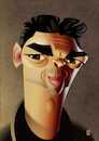 Cartoon: Karl Urban (small) by spot_on_george tagged karl,urban,caricature