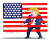 Cartoon: Starting the second year. (small) by Cartoonarcadio tagged trump,2018,us,president,government,white,house