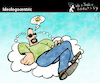 Cartoon: Ideologocentric (small) by PETRE tagged ideology,ideologocentric,laziness,thoughts,comfort
