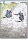Cartoon: stop (small) by penapai tagged police,