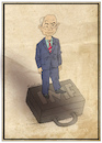 Cartoon: Kemal Dervis died (small) by firuzkutal tagged economyminister,bakan,minister,imf,undp,president,editorial,portrait,firuzkutal,of,state,moneyfoundation
