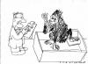 Cartoon: Niedere Mathemathik (small) by Jan Tomaschoff tagged mathematics monkey human evolution