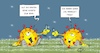 Cartoon: Sechs Monate (small) by Marcus Gottfried tagged corona,infektion,webasto,pandemie,anfang,ende,jahrestag,halbjahr,erfolg,prost,glückwunsch