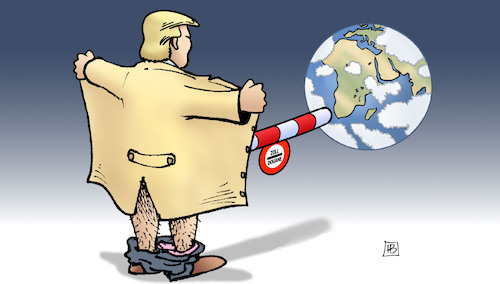 Cartoon: Trump zeigt seine Zölle (medium) by Harm Bengen tagged trump,zoll,zölle,zollschrank,exhibitionist,weltkugel,globus,usa,harm,bengen,cartoon,karikatur,trump,zoll,zölle,zollschrank,exhibitionist,weltkugel,globus,usa,harm,bengen,cartoon,karikatur