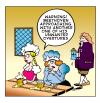 Cartoon: beethovens unwanted overture (small) by toons tagged beethoven overture music classical