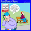 Cartoon: Suspicious actions (small) by toons tagged if,you,see,something,report,it