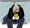 Cartoon: Digitalkäse (small) by Pfohlmann tagged handy,smartphone,käse,smombie,digitalisierung,display,bildschirm,socialmedia,tiktok,youtube,facebook,chatten,gaming,handysucht,plattformen,manipulation,verblödung