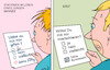 Cartoon: Briefe (small) by Erl tagged politik,verteidigung,bundeswehr,verteidigungsminister,boris,pistorius,reaktion,angriff,krieg,russland,ukraine,nachdenken,wehrpflicht,modell,schweden,brief,fragebogen,einladung,musterung,liebesbrief,schule,miteinander,gehen,marschieren,karikatur,erl