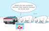Herzlicher Empfang