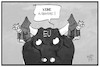 Cartoon: Slowakei und Ungarn (small) by Kostas Koufogiorgos tagged karikatur,koufogiorgos,illustration,cartoon,slowakei,ungarn,stier,europa,eu,flüchtlingsquote,urteil,eugh,flüchtlingskrise