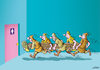 Cartoon: World Toilet Day (small) by Ali Miraee tagged seyed,ali,miraee,miraie,mirai,mirayi,nov,19,world,toilet,day,women,woman,iran